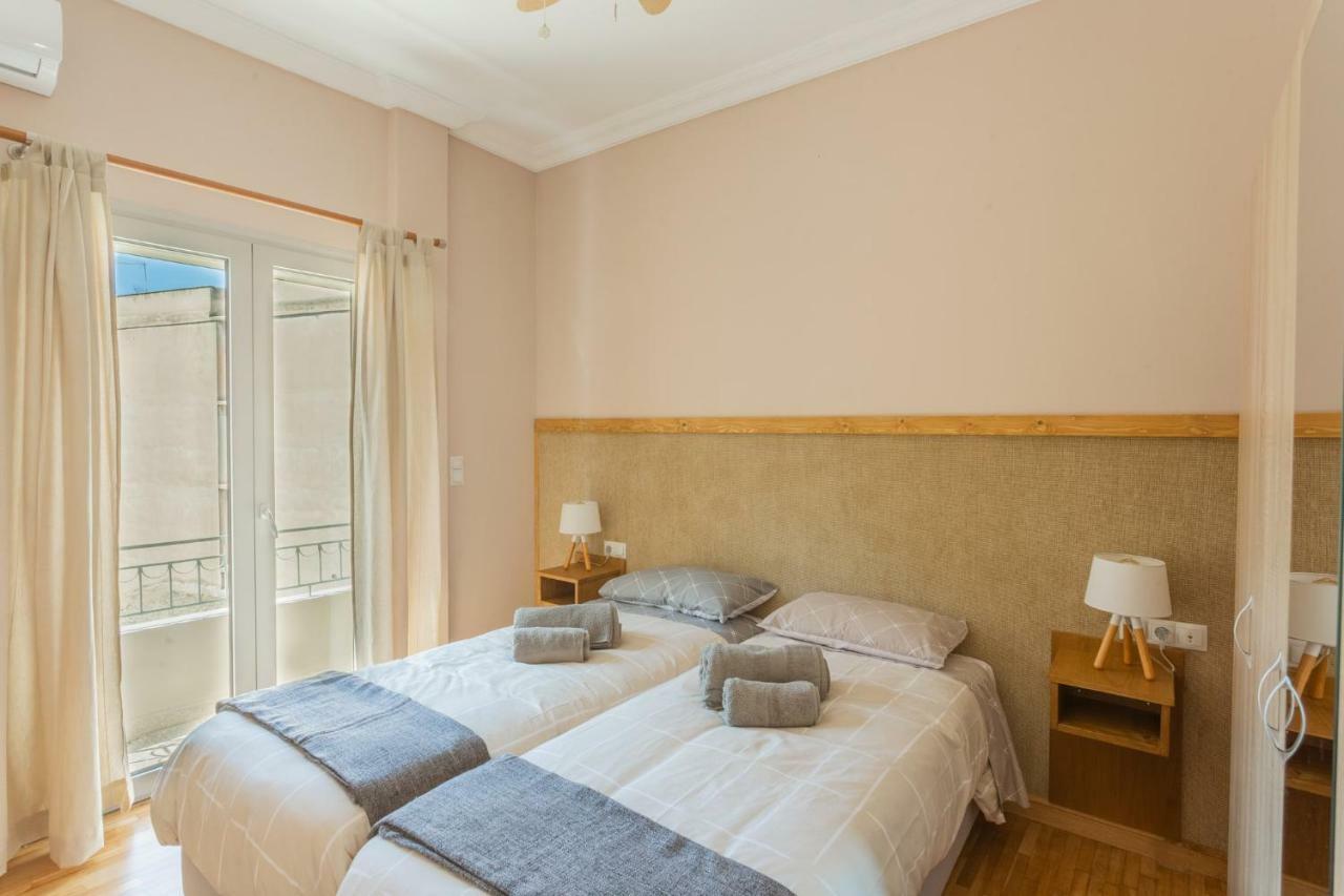 100M2 Luxury Apartment In The Heart Of Athens - Living Stone Emerald Exteriör bild